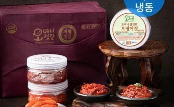 프리미엄 퀄리티 별미 特젓갈 3종세트  900g 혁신적인 제품군